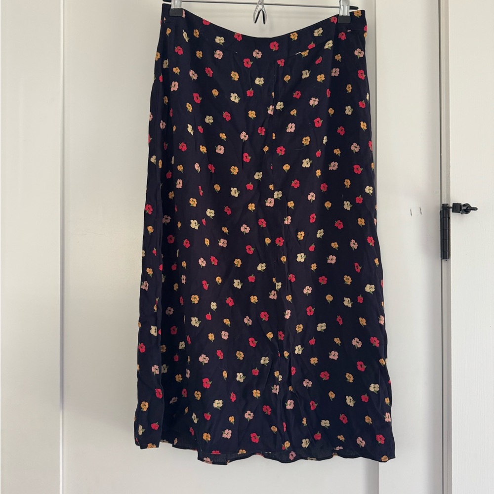 Madewell A-Line Midi Skirt in Confetti Floral
